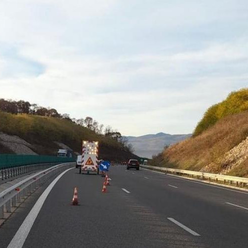 Restricții de circulație pe Autostrada Transilvania din cauza lucrărilor de reparații