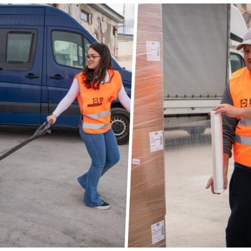 Doi clujeni, tată și fiică, luptă să ajute oamenii nevoiași din Ardeal cu alimente: „Am fost șocați să vedem câte persoane au nevoie de ajutor"