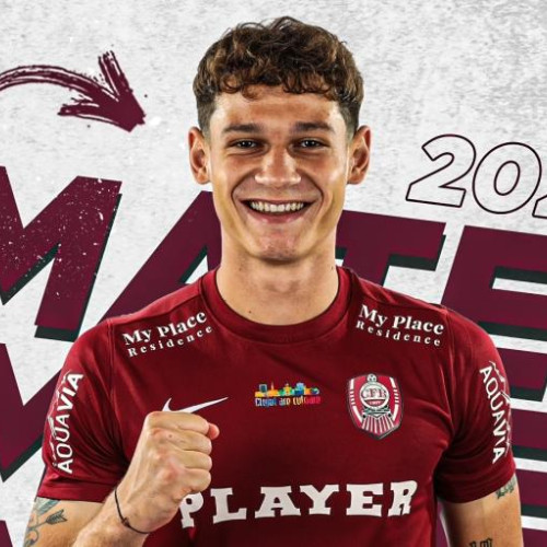 Matei Ilie rămâne la CFR Cluj până în 2027