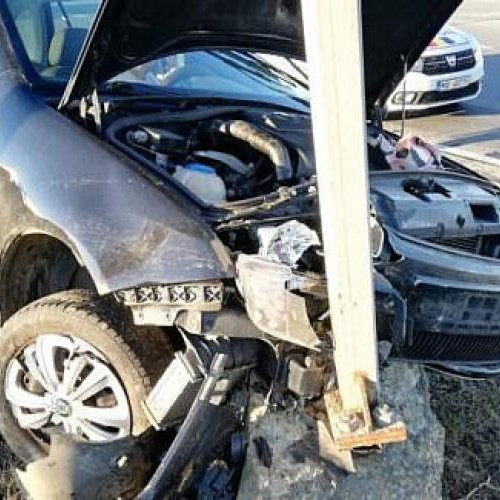 Accident rutier în Copaceni, o femeie a fost rănită