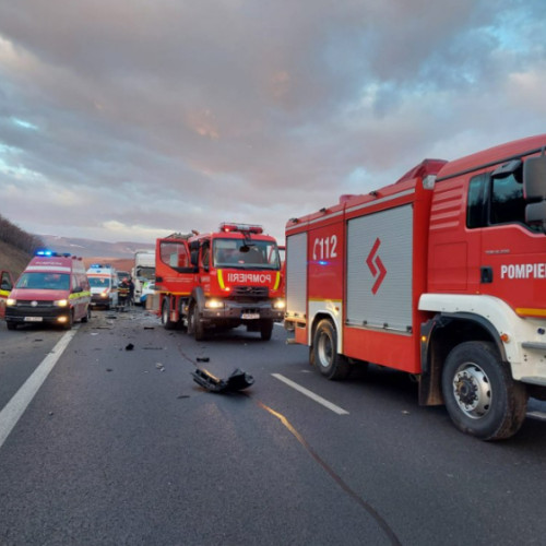 Accident rutier grav în comuna Caianu, județul Cluj