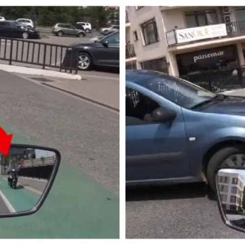 Momente surprinzătoare în traficul din Cluj-Napoca, surprinse de un motociclist