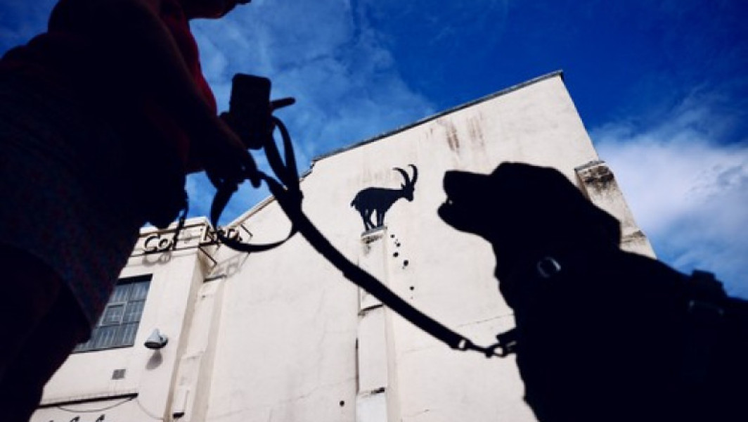 Banksy a revelat o nouă operă de artă în Londra