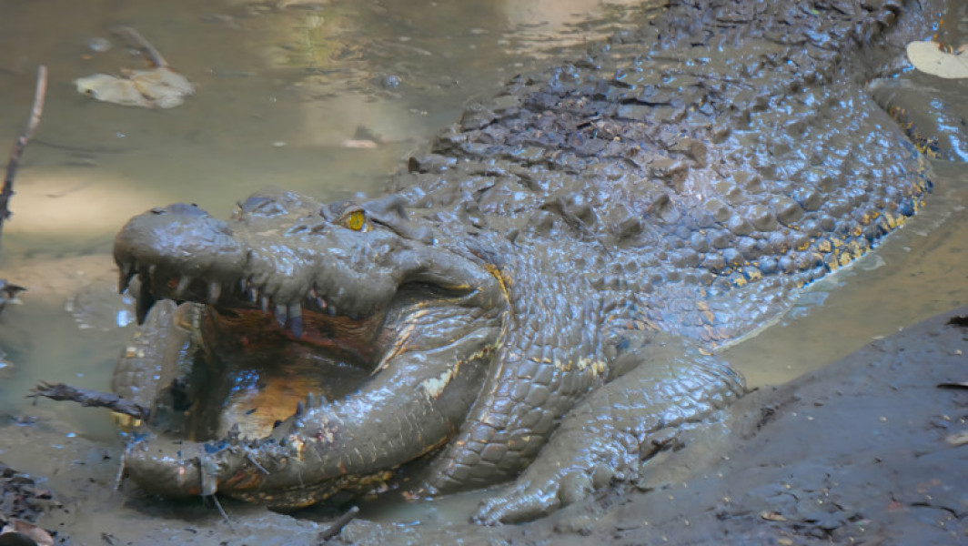 Rămășițe umane descoperite în crocodilul eutanasiat, suspectat de uciderea unui bărbat în Cooktown