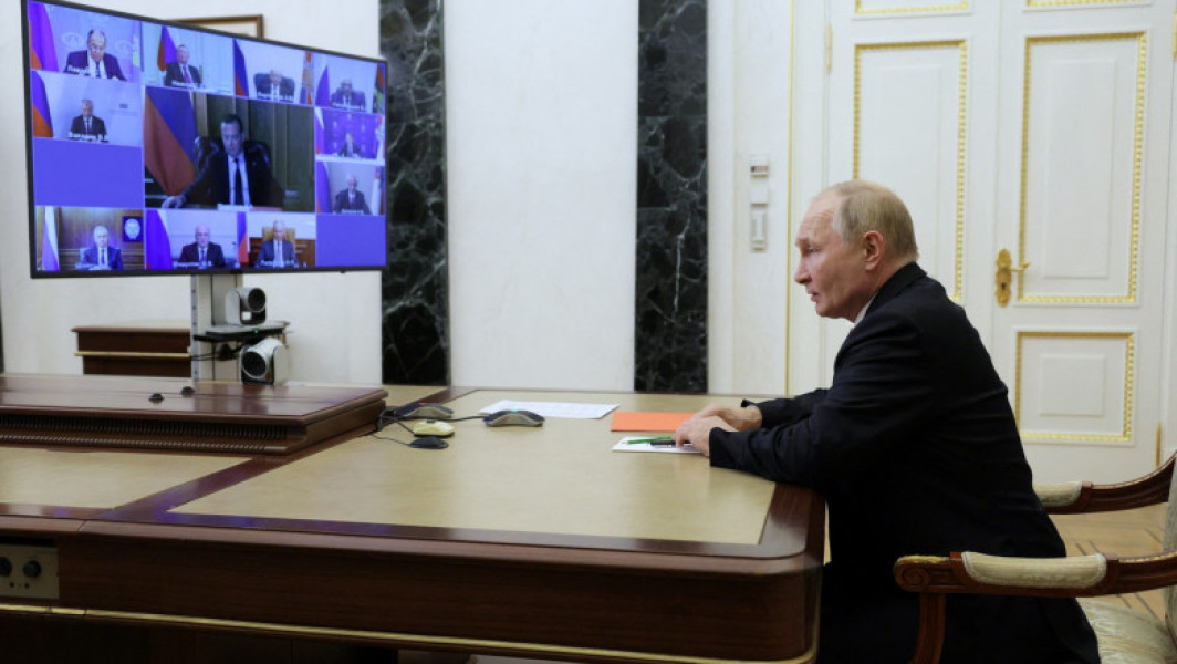 Putin convoacă de urgență Consiliul de Securitate al Rusiei în urma incursiunii ucrainene în regiunea Kursk