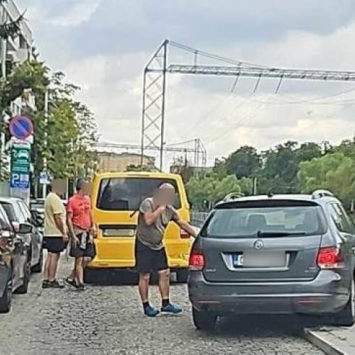 Accident rutier pe strada Mamaia din Cluj-Napoca