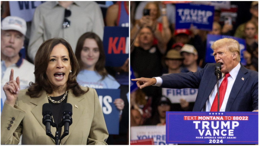 Kamala Harris continuă campania electorală în Nevada, atacându-l pe Donald Trump