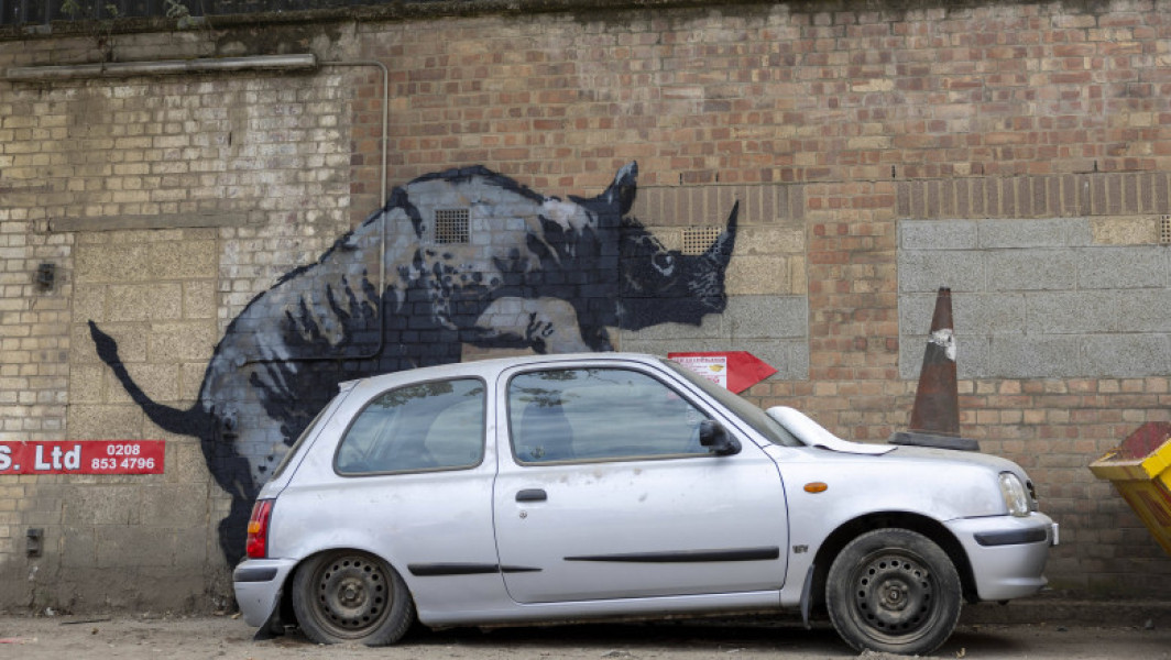 Banksy confirmă al optulea mural în Londra