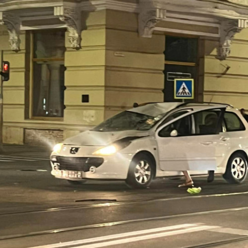 Accident rutier pe strada Horea din Cluj-Napoca