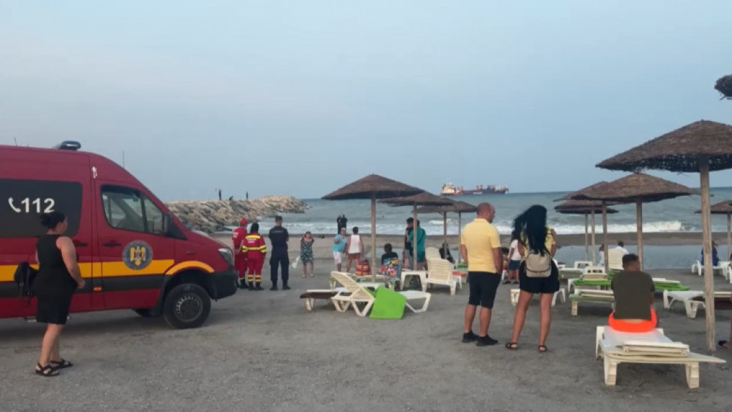 Tragedie pe litoral: un bărbat din Craiova s-a înecat în Marea Neagră