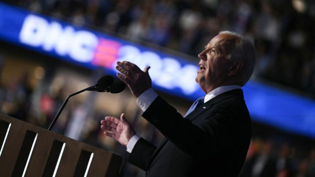 Joe Biden, ovationat la Conventia Nationala Democrata de la Chicago