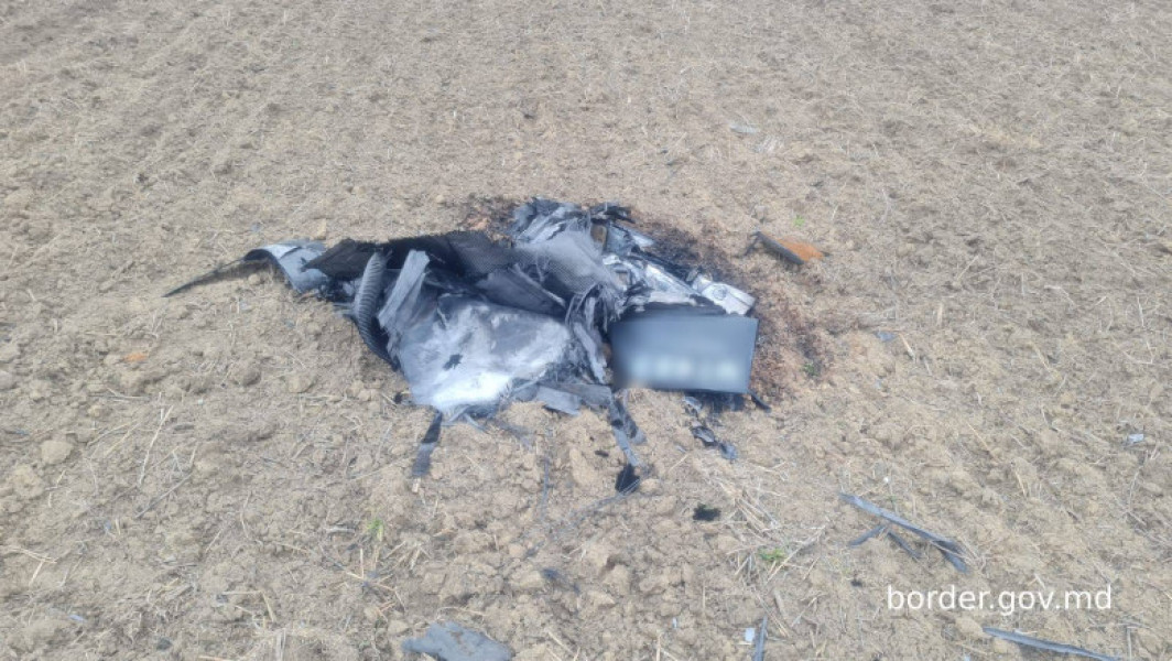 Fragmente de dronă descoperite în Tulcea, provenind din atacurile rusești asupra Ucrainei