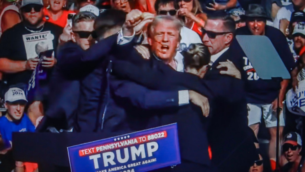 Donald Trump participă la un miting electoral în Carolina de Nord, după o tentativă de asasinat