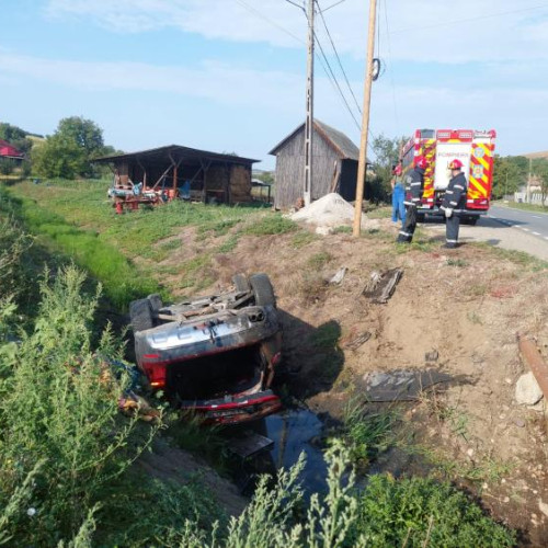 Accident rutier în comuna Mociu