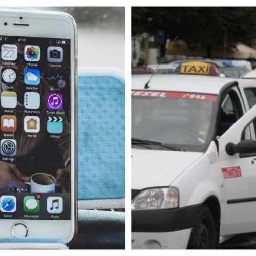 Femeie și copil uită un telefon într-un taxi din Cluj-Napoca