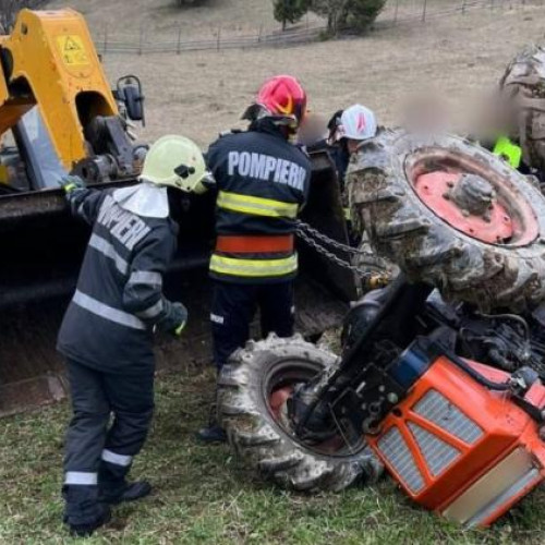 Accident fatal în Batin: un tânăr a fost prins sub un tractor