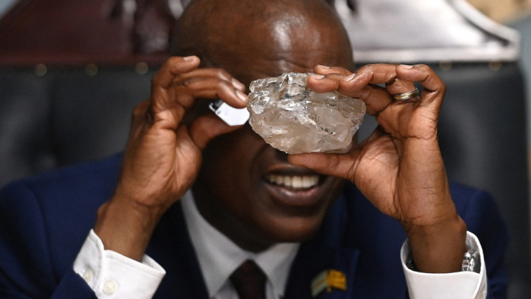 Al doilea cel mai mare diamant din lume a fost descoperit în Botswana