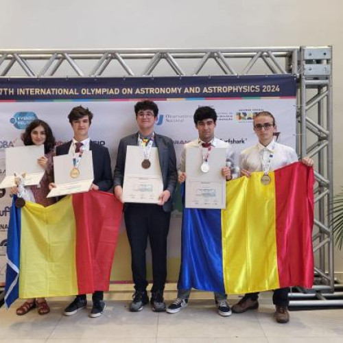 România câștigă medalii la Olimpiada Internațională de Astronomie și Astrofizică