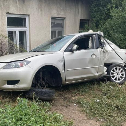 Accident rutier pe DN1E60 în zona satului Vâlcele