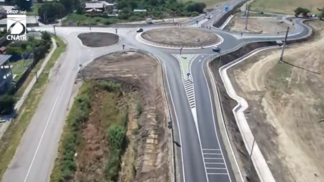 Varianta Ocolitoare Bârlad se deschide joi pentru trafic