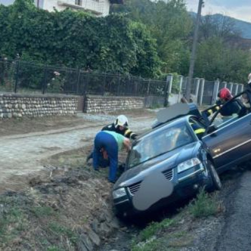 Accident rutier în județul Vâlcea, trei persoane rănite