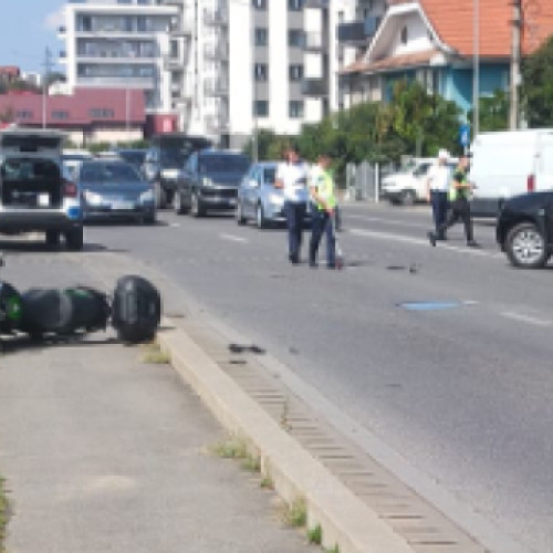 Accident rutier pe Calea Baciului, vizavi de LIDL