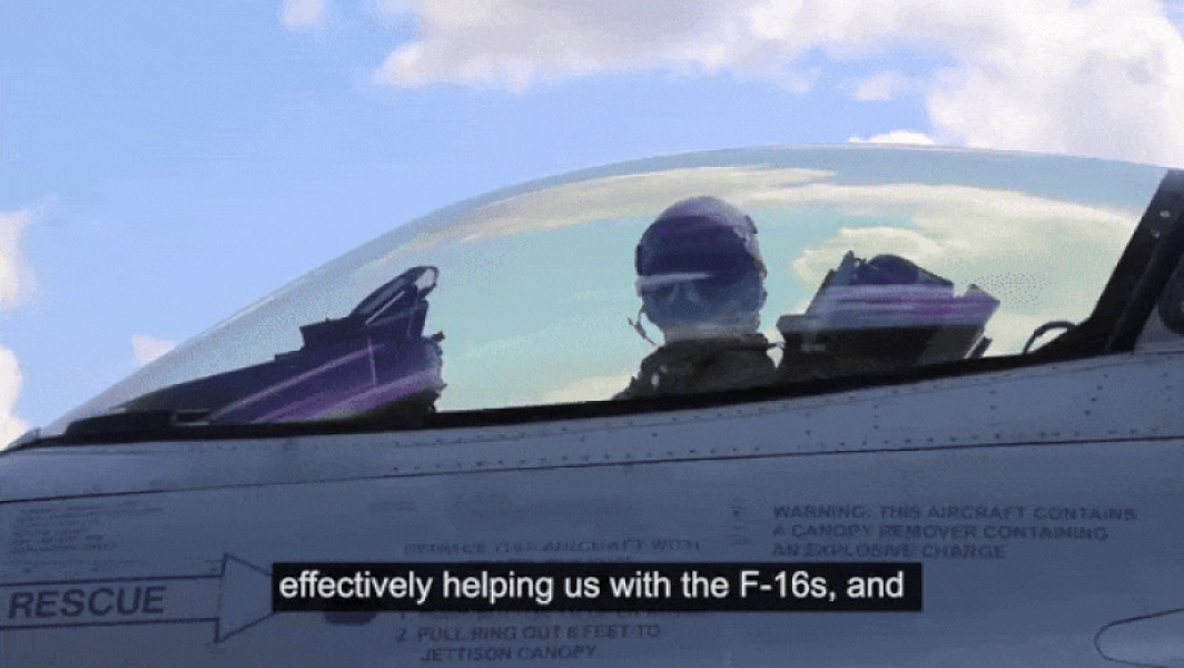 Olanda nu impune restricții pentru utilizarea avioanelor F-16 de către Ucraina