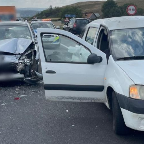 Accident rutier pe Varianta de Ocolire Cluj Nord-Est