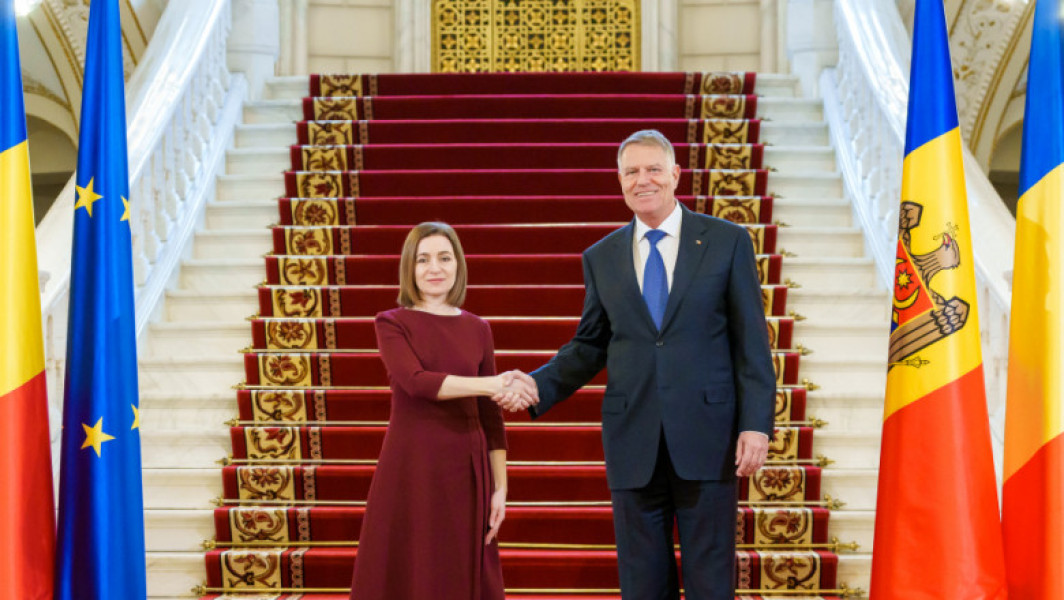 Klaus Iohannis în vizită oficială la Chișinău, cu ocazia Zilei Limbii Române