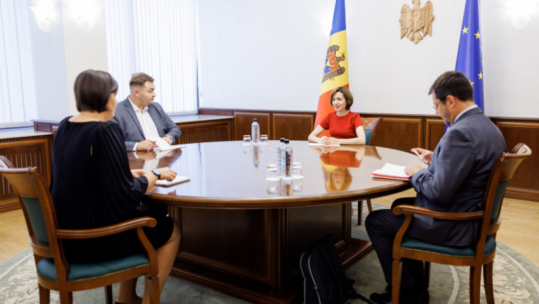 Maia Sandu se întâlnește cu Laura Codruța Kovesi pentru a discuta despre reforma justiției în Moldova
