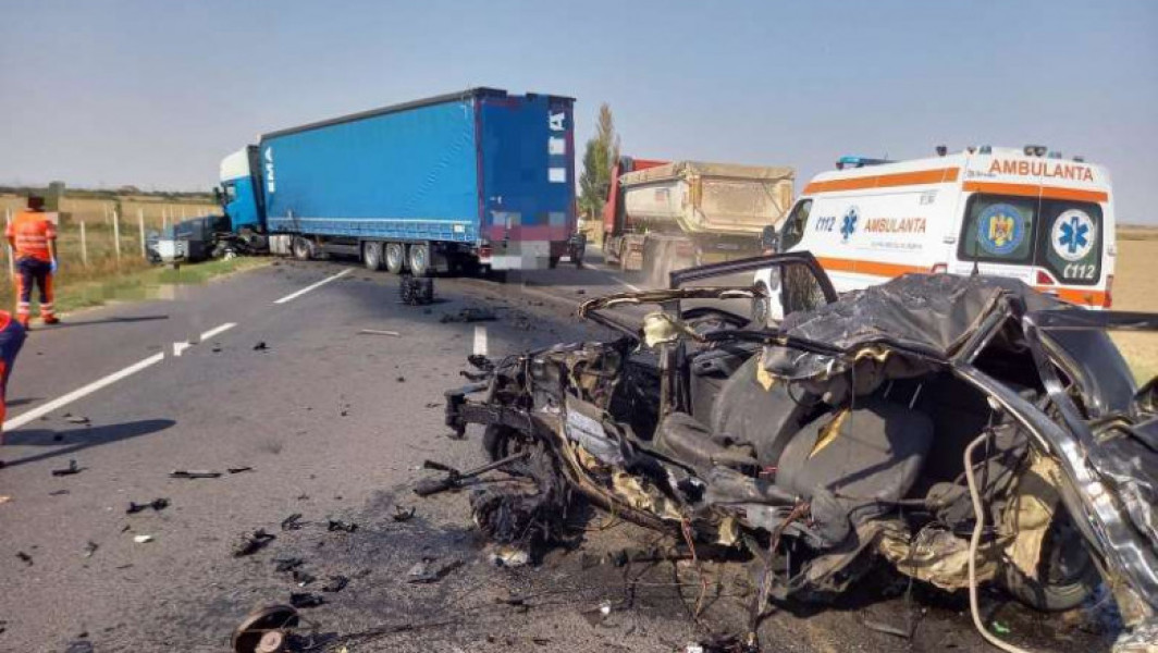 Accident mortal pe DN2 - E85, la Bizighesti