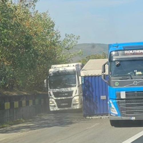 Accident rutier în zona Piatra Craiului