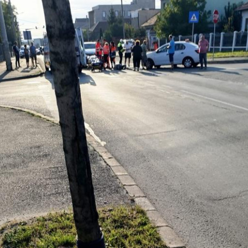 Accident rutier în Cluj-Napoca