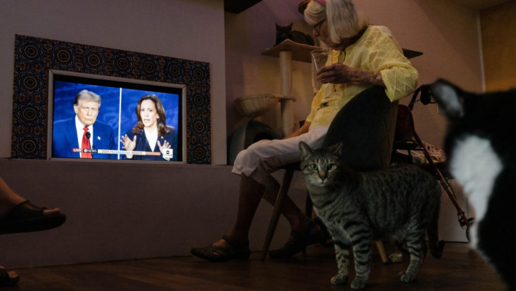 Dezbaterea prezidențială dintre Kamala Harris și Donald Trump atrage atenția pe rețelele sociale