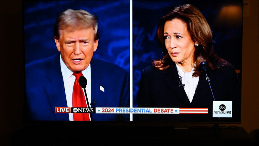 Donald Trump acuză o dezbatere trucată cu Kamala Harris