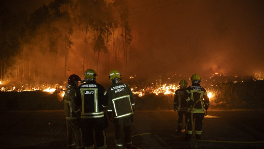 Incendii devastatoare în nordul și centrul Portugaliei