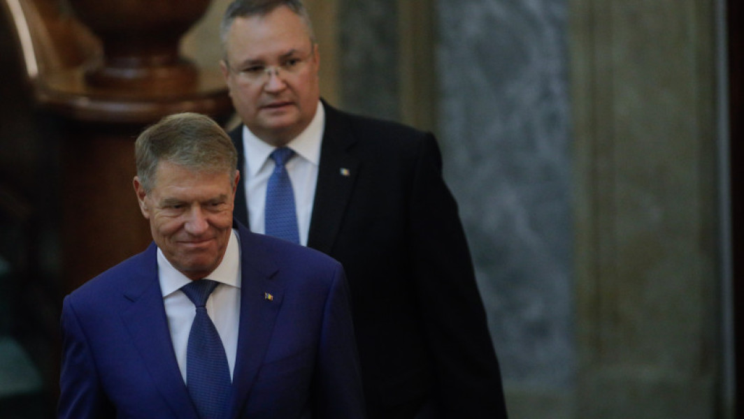 Proiectul de lege care permite candidatura lui Klaus Iohannis la Senat a fost discutat de Nicolae Ciucă