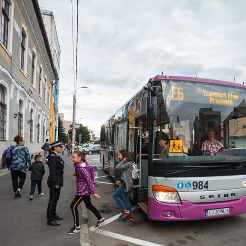 Proiect de hotărâre pentru facilități de transport pentru elevii din Cluj