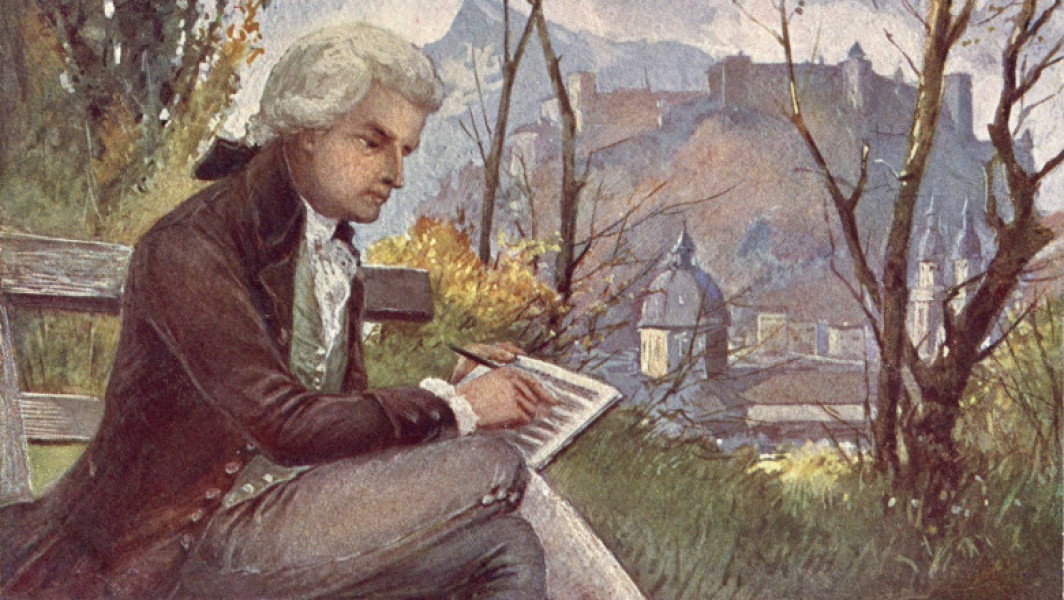 O lucrare necunoscută de Mozart descoperită în Germania