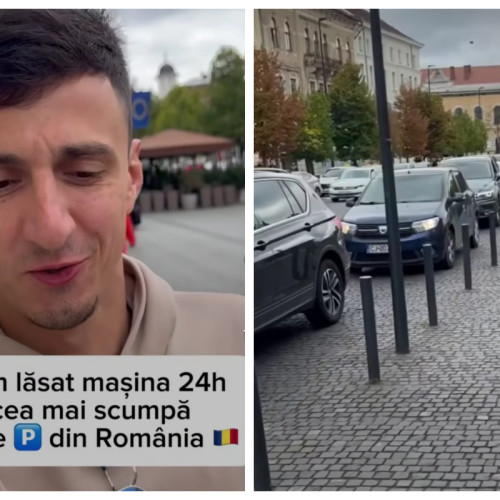 Costurile ridicate ale parcării la Cluj: un vlogger descoperă tarifele exorbitante