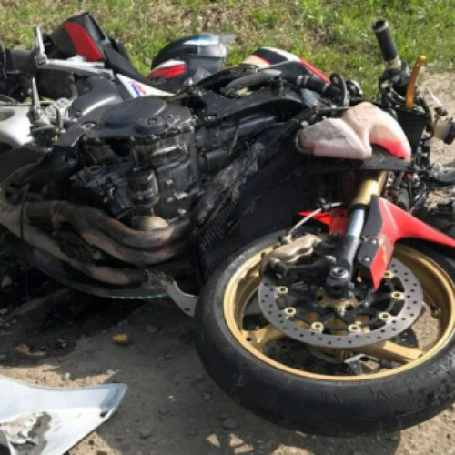 Accident grav pe DN1! O tânără de 20 de ani, internată după un incident cu motocicleta la Mărișel