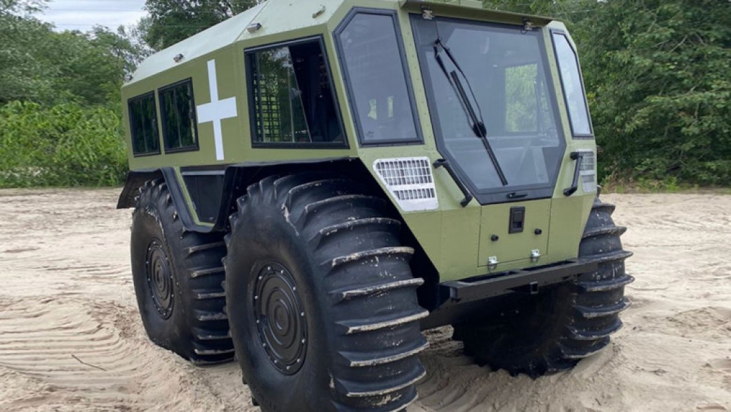 Ministerul Apărării din Ucraina aprobă vehiculul amfibiu all-terrain TAHA pentru forțele armate