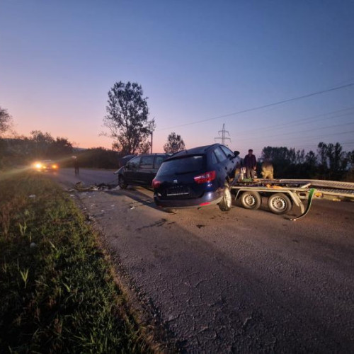 Accident grav în Dej, duminica dimineață