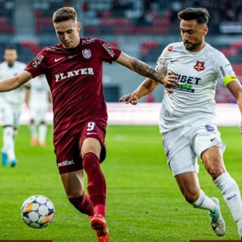 FC Hermannstadt și CFR Cluj termină meciul la egalitate, scor 0-0