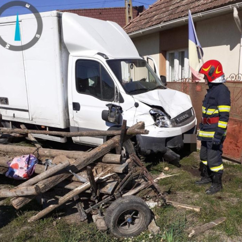 Accident în Dabaca, județul Cluj