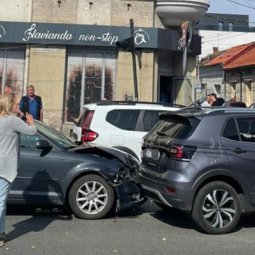 Accident rutier pe Calea Dorobanților