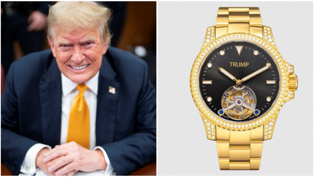 Donald Trump lansează o linie de ceasuri de lux pentru a-și finanța campania electorală