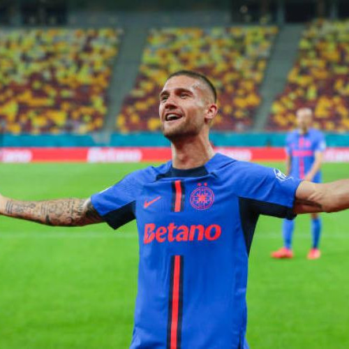 Daniel Birligea deschide scorul pentru FCSB în Europa League