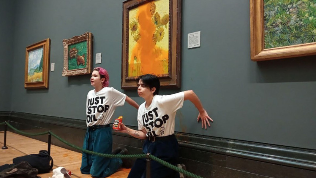Activistele de mediu condamnate după vandalizarea taboului „Sunflowers” de Van Gogh