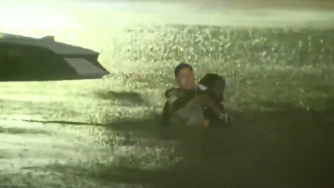 Reporter de la Fox News salvează o femeie în timpul uraganului Helene